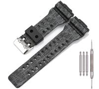 MCXGL 16mm Resin Strap Kompatibel mit Casio G-Shock GA-110 GA100 GD120 GD100 GA700 Herren Gummi Uhrenarmband Ersatz Armband