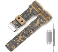 MCXGL 16mm Resin Strap Kompatibel mit Casio G-Shock GA-110 GA100 GD120 GD100 GA700 Herren Gummi Uhrenarmband Ersatz Armband