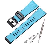 MCXGL Harz Armband Kompatibel mit Caiso G-Shock GA-2000 PRG-600 650 PRW-6600 Herren Gummi Sport Wasserdicht 24mm Armband Uhrenarmband Zubehör