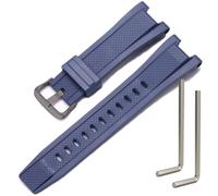 MCXGL Kunstharz-Armband Kompatibel mit Casio GST-210 GST-W110 GST-W100 GST-S110 GST-S100 GST-B100 GST-S300 Ersatz-Uhrenarmband, 21 mm