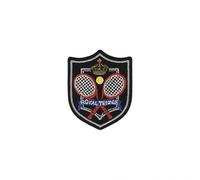 MDC Aufnäher zum Aufbügeln, Sport und Royal Royal Tennis, 5,5 x 5 cm