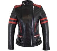 MDM Retro Damen Lederjacke aus Lammleder (XL)