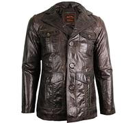 MDM Vintage Herren Leder Blazer