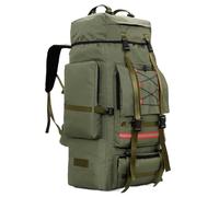 Wanderrucksack Reiserucksack 130L Große Kapazität Camping Wandern Männer, Extra Überleben Rucksack Trekkingrucksack(A)