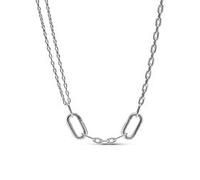 Pandora ME 392303C00-45 Doppel-Link Gliederhalskette - 45 cm - Sterling Silber