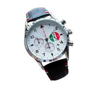Mechanische Herrenuhr - mechanische Uhren für Männer | automatische Anzeige 'Modeuhr | Waterproof Auto Watch, eleganter Chronograph Herren mit Lederarmband, Accessoire, weiß, riferimento alla