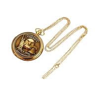 Mechanische Taschenuhr - mit einer Kette und mechanischem Modeaccessoire - 250. sammelwürdige Metall-Taschenuhr,Für Männer Frauen Erwachsene Sammler Zuhause Reisen Büro Alltag Hochzeit Party Geburtsta