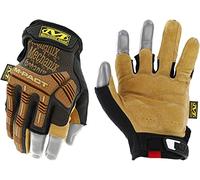Mechanix Wear Leather M-Pact Framer Handschuhe, (Large, Braun/Schwarz)