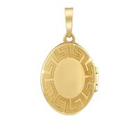 Medaillon zum Öffnen aus 585 Gold Oval 26 mm Adonis