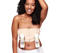 Medela Damen Hands-Free Pumping Bustier BH, Undurchsichtige, Chai, Large
