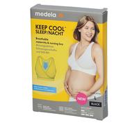 Medela Keep Cool Schlaf BH schwarz L 1 Stück