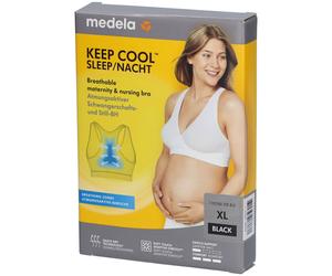 Medela Keep Cool Schlaf BH XL schwarz 1 St Sonstige