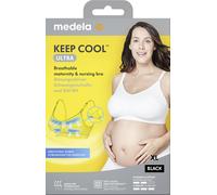 Medela Umstands- und Still-BH Ultra Keep Cool gefütterte Cups XL schwarz