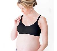 Medela Umstands- und Still-T-Shirt-BH, bügelfrei, Größe M, Schwarz