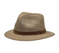 MEDFIELD SEAGRASS BEIGE Traveller Strohhut von Stetson S/54-55
