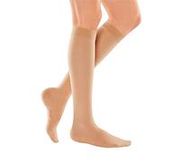 medi Travel Women Reisestrümpfe - Kniestrümpfe - Größe: XL - Caramel - Mit Clima Comfort - Kompressions-Reisestrümpfe