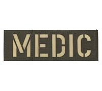 Zentauron MEDIC Klett Patch 5x15cm First Aid Patch für Taktische und zivile Rettungsrucksäcke, Rettungswesten, Schutzwesten, Plattenträger, medizinische Taschen
