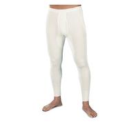 Medima Classic Herren-Hose lang mit Eingriff 50% Angora weiß - Größen L