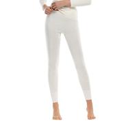 Medima Damen Hose lang - Angora - Baumwolle Weiss S
