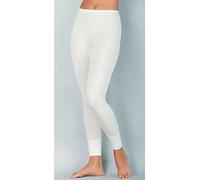 Medima Damen Hose lang - Kaschmir - Seide weiss L