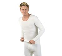 Medima Unterwäsche Langarmshirt (Angora/Baumwolle) weiss Herren (Gr. XL-XXL), Größe XXL