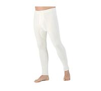 Medima Herren Hose lang mit Eingriff - Angora 100 weiss XXL