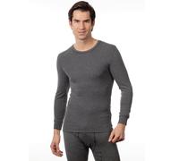 Medima Unterwäsche Langarmshirt Hemd (Angora und Baumwolle) grau Herren (Gr. S-L), Größe M