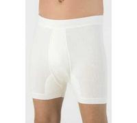 Medima Herren Unterhose mit Eingriff - Angora - Baumwolle weiss M
