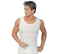 Medima Unterwäsche Achselhemd ärmellos (Angora und Wolle) weiss Herren (Gr. XL-XXL), Größe XL