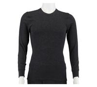 Medima Unterwäsche Langarmshirt Hemd (Angora und Baumwolle) asphaltgrau Herren (Gr. M-L), Größe L