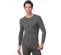 Medima Unterwäsche Langarmshirt Hemd (Angora und Baumwolle) grau Herren (Gr. S-L), Größe L