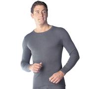 Medima Unterwäsche Langarmshirt Sensitiv - baumwolle - asphaltgrau Herren (Gr. XXL-XL), Größe XL