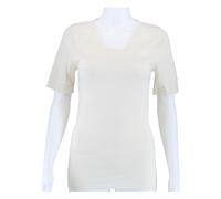 Medima Unterwäsche Shirt (Angora und Wolle) Kurzarm weiss Damen (Gr. S-L), Größe M