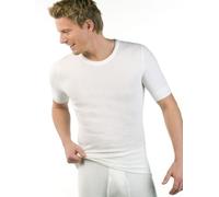 Medima Unterwäsche Tshirt 1/4 Arm (Angora/Baumwolle) kurzarm weiss Herren (Gr. M-L), Größe L