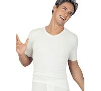 Medima Unterwäsche Tshirt (40% Angora und Wolle) kurzarm weiss Herren (Gr. M-L), Größe L