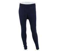 Medima Unterwäsche Unterziehhose mit Eingriff (20% Angora) lang blau Herren (Gr. XL-XXL), Größe XXL