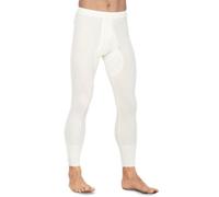 Medima Unterwäsche Unterziehhose mit Eingriff (40% Angora) lang weiss Herren (Gr. M-L), Größe L