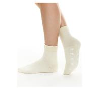 Medima Wärmesocke mit Rutschstopper weiss Damem - 1 Paar, Größe 43-44