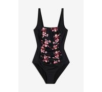 Medium Shape-Badeanzug mit eckigem Ausschnitt 54