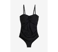 Medium Shape-Badeanzug mit Wickeloptik 42