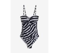 Medium Shape-Badeanzug mit Wickeloptik 48