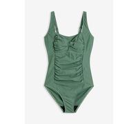 Medium Shape-Badeanzug mit Wickeloptik 50