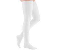 mediven elegance Ccl1 AG Schenkelstrümpfe kurz (62-71 cm) Flächenhaftband Rose 1 St