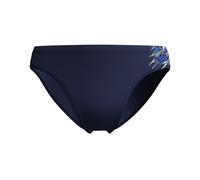 Badehose SPEEDO "Medley Logo Brief" Gr. 6, blk, rot, Badehosen, Damen, 6M, N-Gr, Obermaterial: 80% Nylon, 20% Elasthan, Badehose, mit Frontfutter, mit innenliegendem Kordelzug, vier-Wege-Stretch (6878