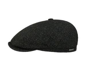 Medora Wool Flatcap by Stetson schwarz S (54-55 cm)