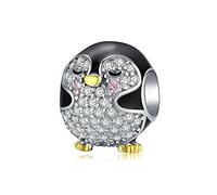 Meerjungfrauen-Charm, 925er-Sterlingsilber, Möwen-Charm, Muschel-Charm, Fisch-Charm, Krabben-Charm, Schildkröte, Pinguin-Charm, für Pandora-Charm-Armband, Sterling-Silber