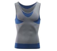 MEETWEE Herren Sport Shirts Shapewear Männer Tank Top Body Shaper Kompressionsshirt T-Shirt Gym Fitness Unterhemd Muskelshirt