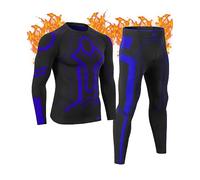 MEETWEE Herren Thermounterwäsche Set Herren Funktionswäsche Atmungsaktiv Skiunterwäsche Männer, Thermo Unterwäsche Thermounterhemd Thermounterhose Warme Winter