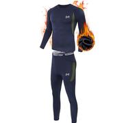MEETYOO Basisschicht-Set Herren, Blau, M