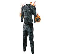 MEETYOO Herren U1 Basisschicht-Set, Tarnung Blau, M